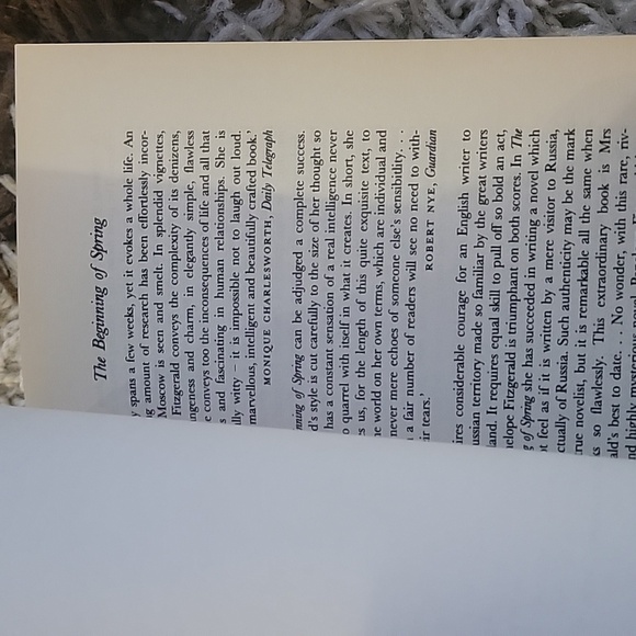 The Beginning of Spring Penelope Fitzgerald - Picture 4 of 5